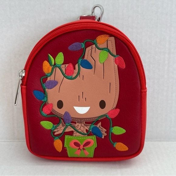 Loungefly Handbags - Disney park’s Guardians of the Galaxy Baby Groot loungefly Christmas wristlet